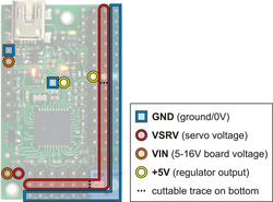 Mini Maestro 12 силовых контактов