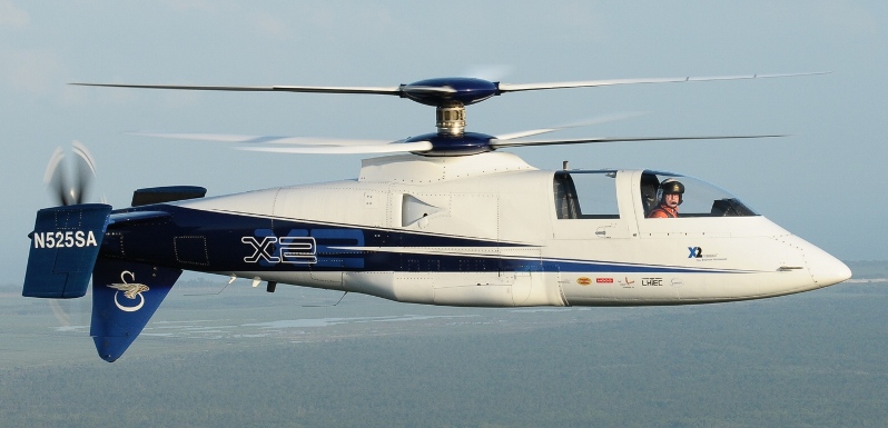 Ця машина встановила світовий рекорд швидкості для вертольотів в 2010 році, який дорівнює 415 км / ч