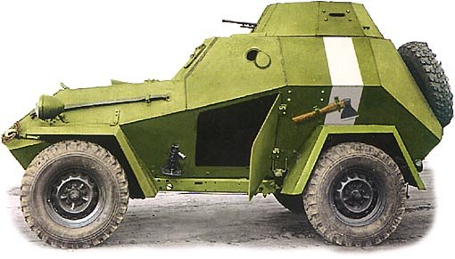 Більшість шасі, на яких робився цей автомобіль, йшли на виробництво радянського броньовика БА-64, єдиного, що випускався в СРСР в роки війни