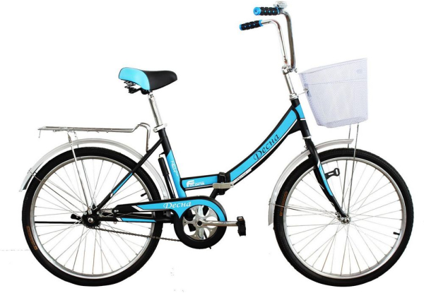 Подивитися детальну інформацію та придбати Велосипед Titan Десна 24 black / blue   Більшість складних велосипедів доступні в одному розмірі