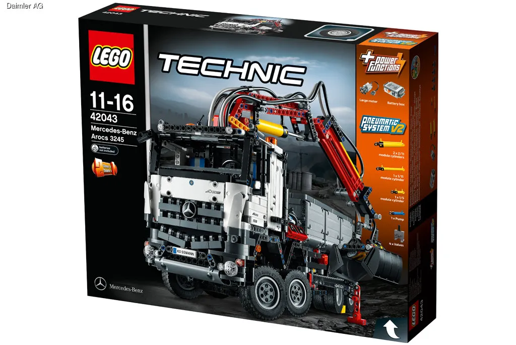 Діти і дорослі зможуть отримати величезне задоволення від складання нового конструктора Lego Technic