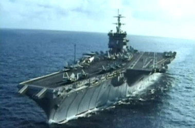 9 апреля 2012, 23:08 Переглядів:   Авіаносець ВМС США увійшов у Перську затоку, фото Вести