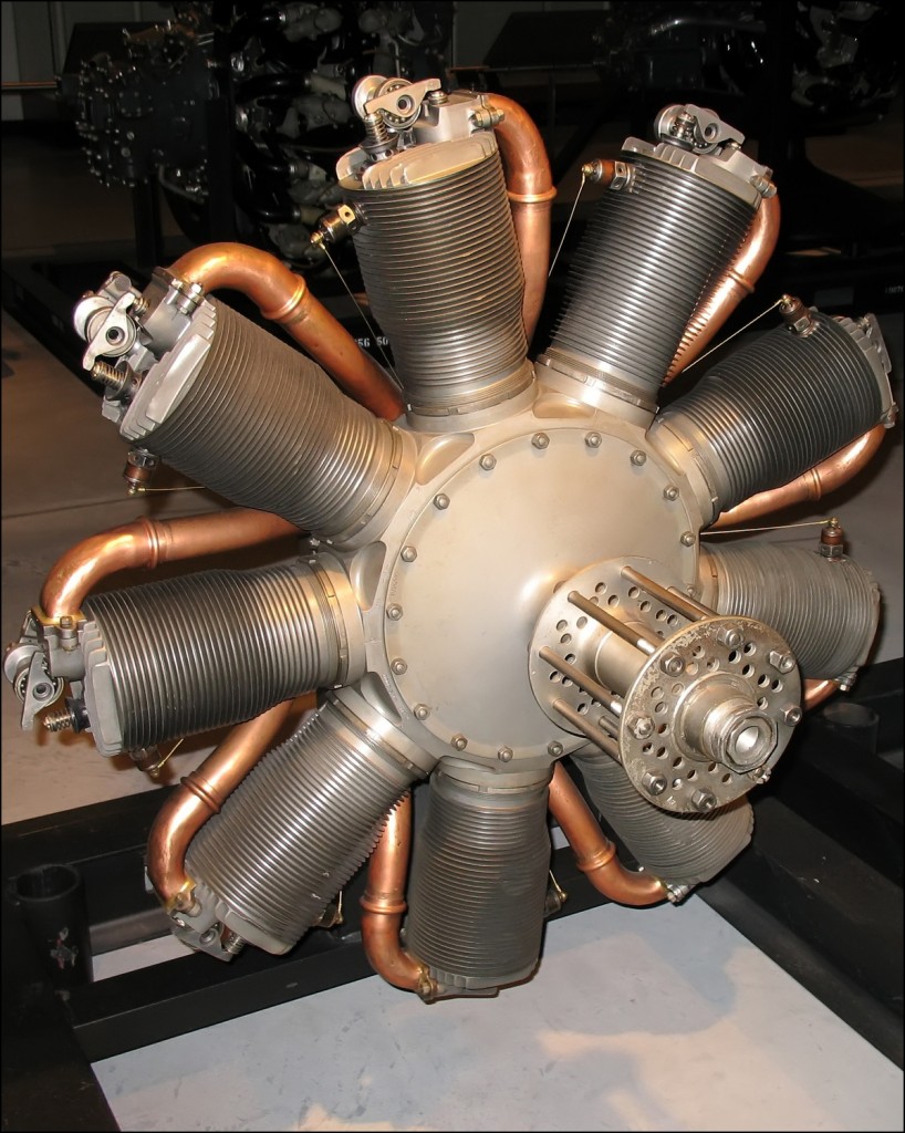 Двигун Le Rhone 9C