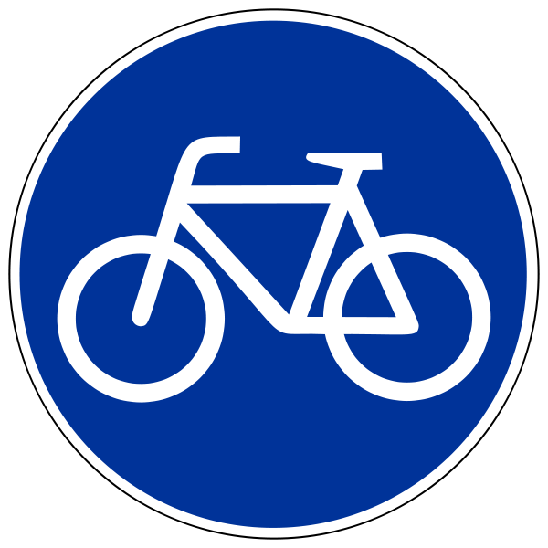 * Велосипедна доріжка - це або частина дороги загального користування, або самостійна дорога, призначена виключно для руху велосипедів (в Росії і для мопедів, а при відсутності тротуарів і узбіч - також для пішоходів)